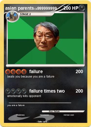 Pokemon asian parents