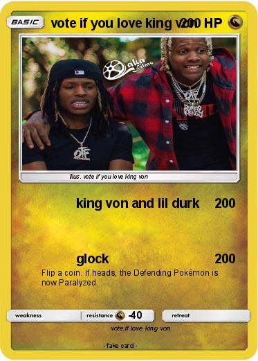 Pokemon vote if you love king von