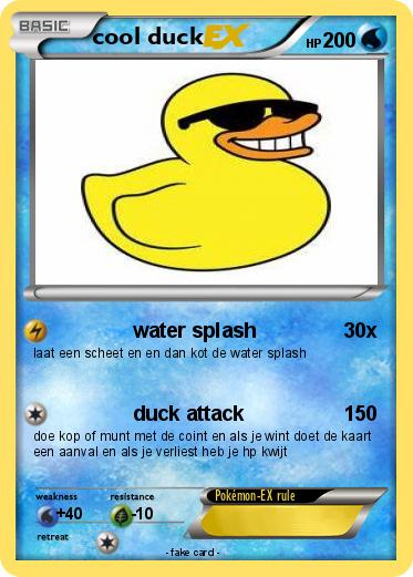 Pokemon cool duck