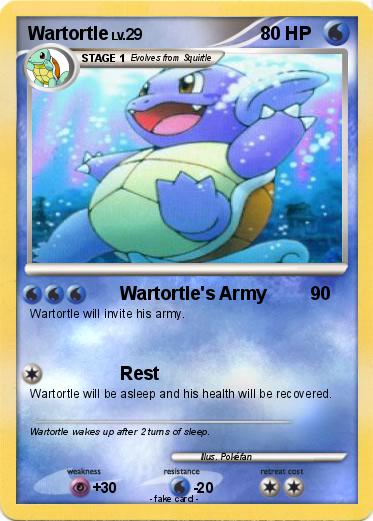 Pokemon Wartortle
