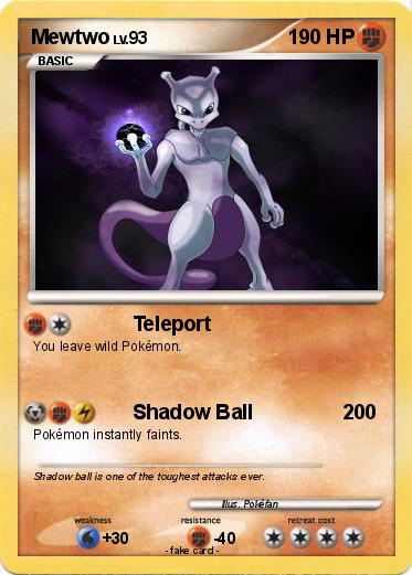Pokemon Mewtwo