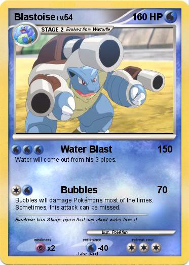 Pokemon Blastoise