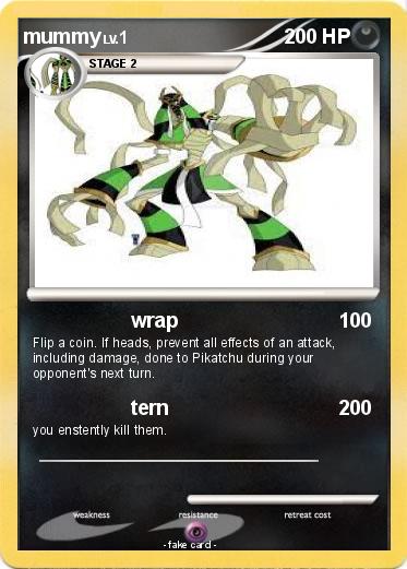 Pokemon mummy