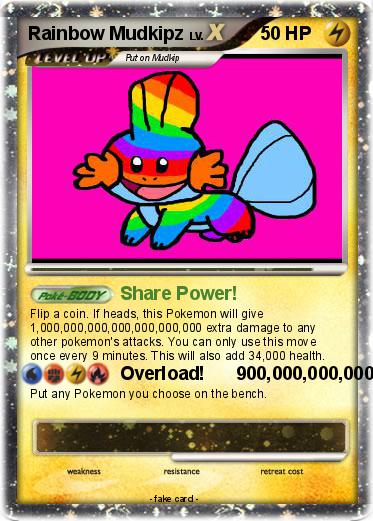 Pokemon Rainbow Mudkipz
