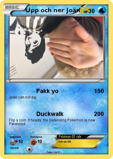 Pokemon Upp och ner Joän