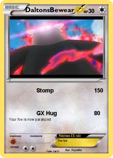 Pokemon DaltonsBewear