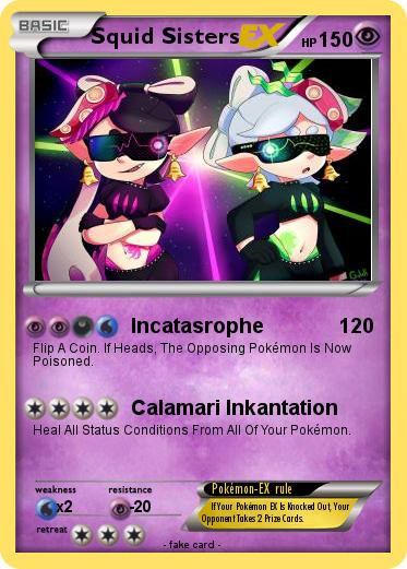 Pokemon Squid Sisters
