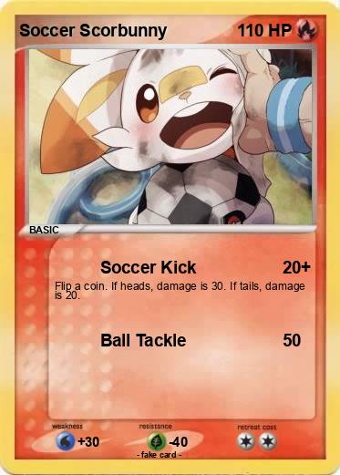 Pokemon Soccer Scorbunny