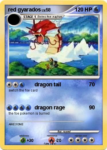Pokemon red gyarados