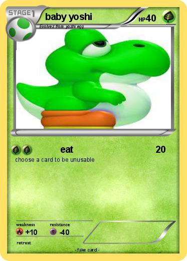 Pokemon baby yoshi