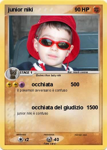 Pokemon junior niki