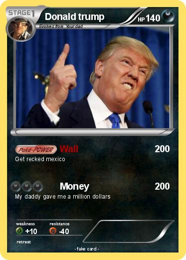 Pokemon Donald trump