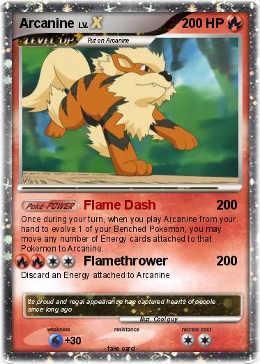 Pokemon Arcanine