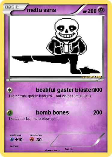Pokemon metta sans