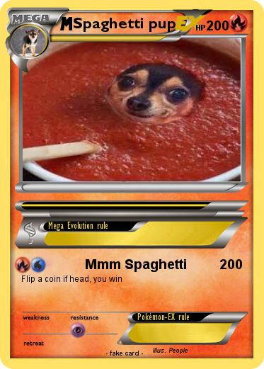 Pokemon Spaghetti pup