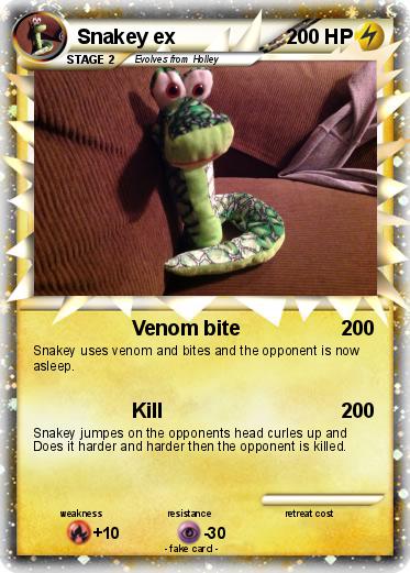 Pokemon Snakey ex
