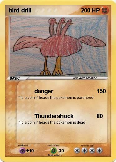 Pokemon bird drill
