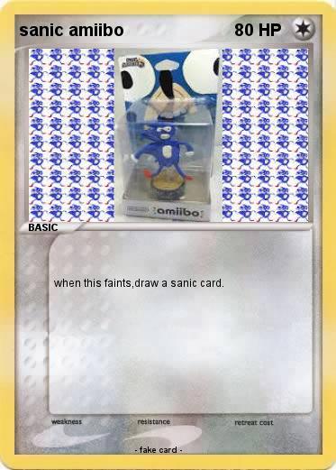 Pokemon sanic amiibo