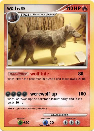 Pokemon wolf