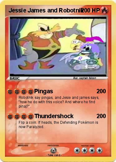 Pokemon Jessie James and Robotnik