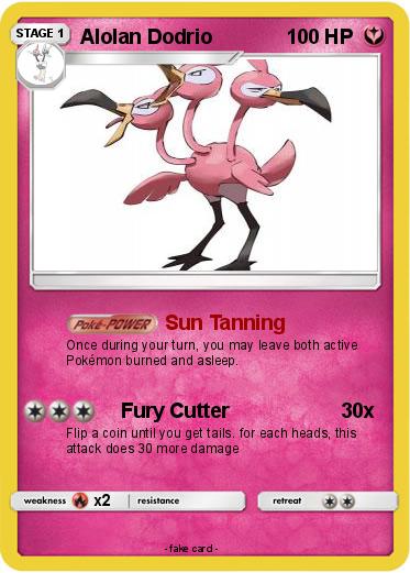 Pokemon Alolan Dodrio