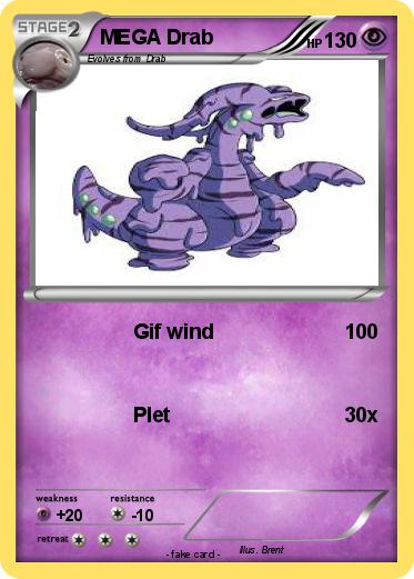 Pokemon MEGA Drab