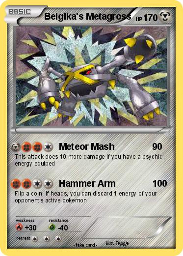 Pokemon Belgika's Metagross