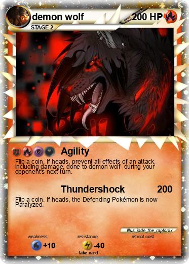Pokemon demon wolf