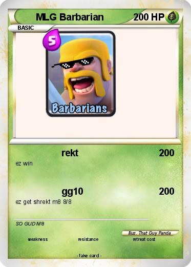 Pokemon MLG Barbarian