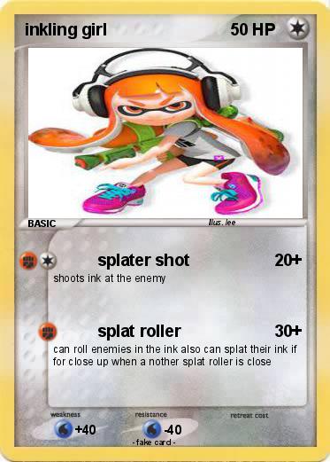 Pokemon inkling girl