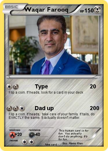 Pokemon Waqar Farooq
