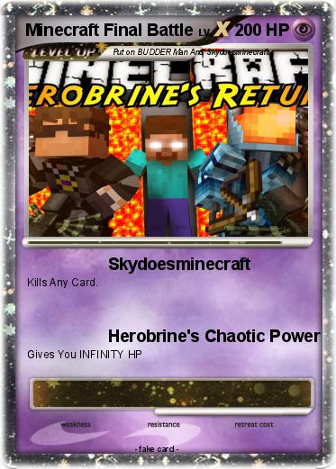 Pokemon Minecraft Final Battle