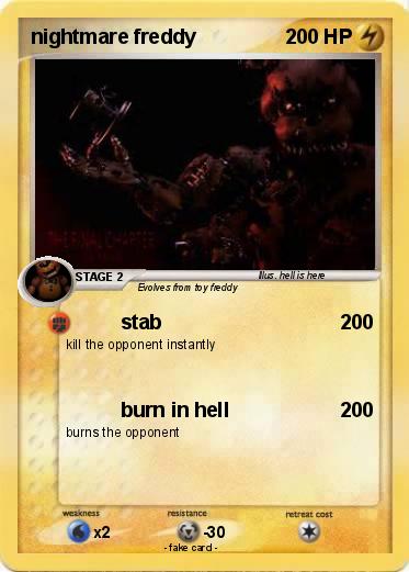 Pokemon nightmare freddy