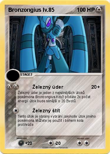 Pokemon Bronzongius lv.85