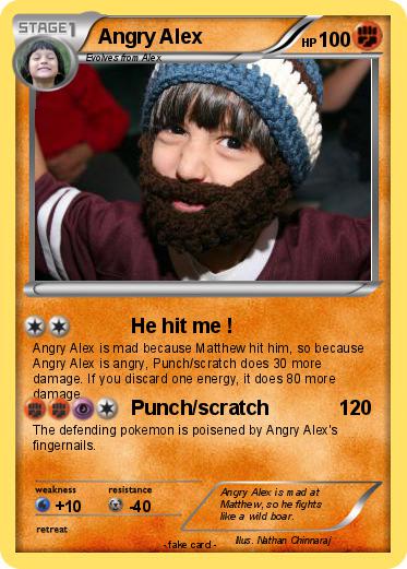 Pokemon Angry Alex