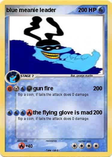 Pokemon blue meanie leader