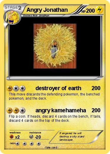 Pokemon Angry Jonathan