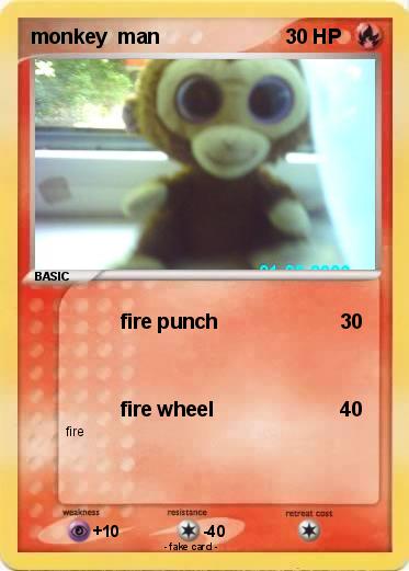 Pokemon monkey  man