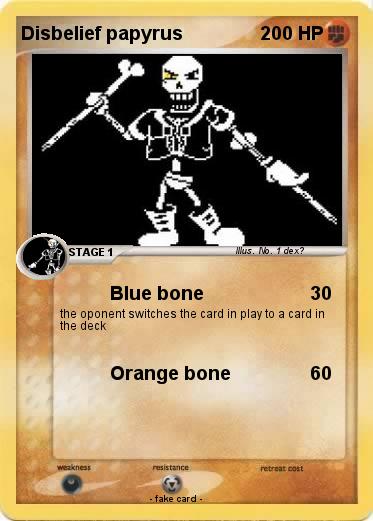 Pokemon Disbelief papyrus