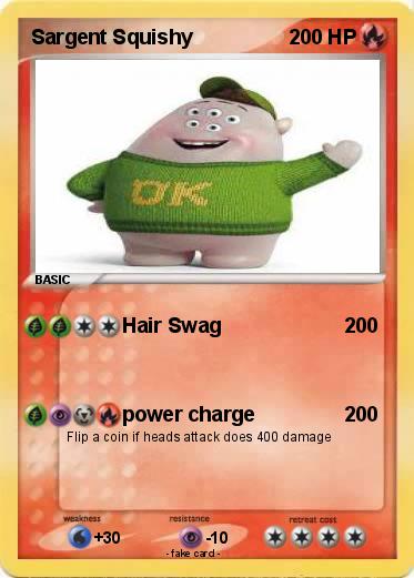 Pokemon Sargent Squishy