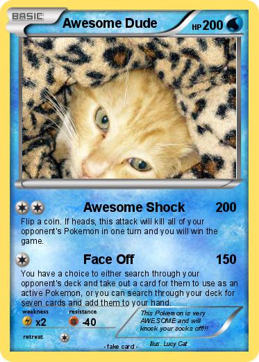 Pokemon Awesome Dude