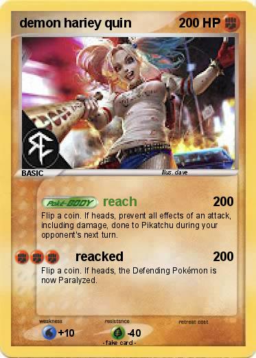 Pokemon demon hariey quin