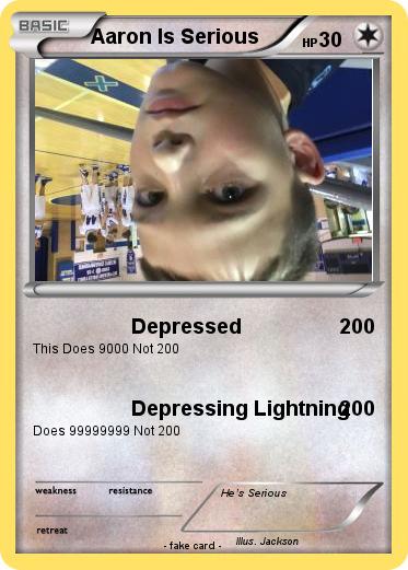 Pokemon Aaron Is Serious