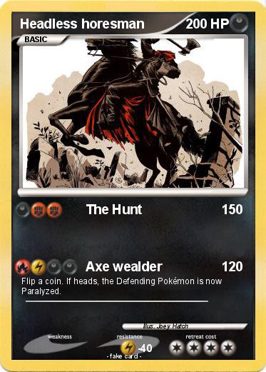 Pokemon Headless horesman