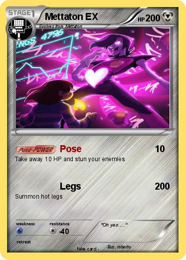 Pokemon Mettaton EX