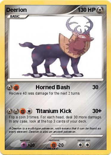 Pokemon Deerion