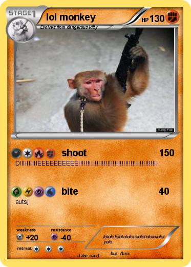 Pokemon lol monkey