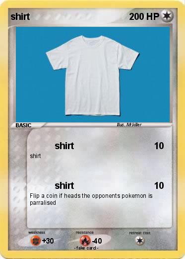 Pokemon shirt