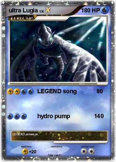 Pokemon ultra Lugia