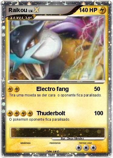 Pokemon Raikou